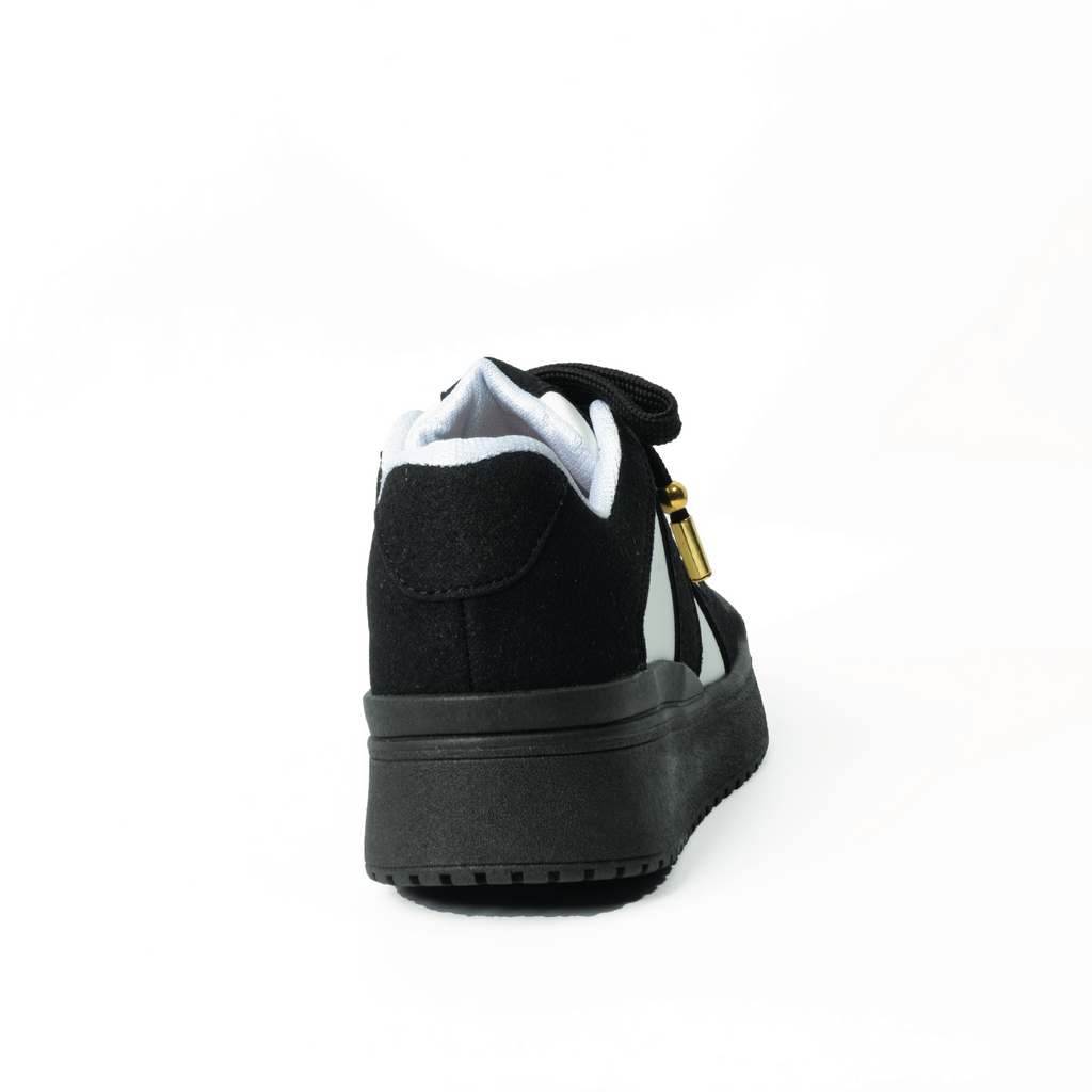 Deportivo Dama 1062 Negro por Blanco
