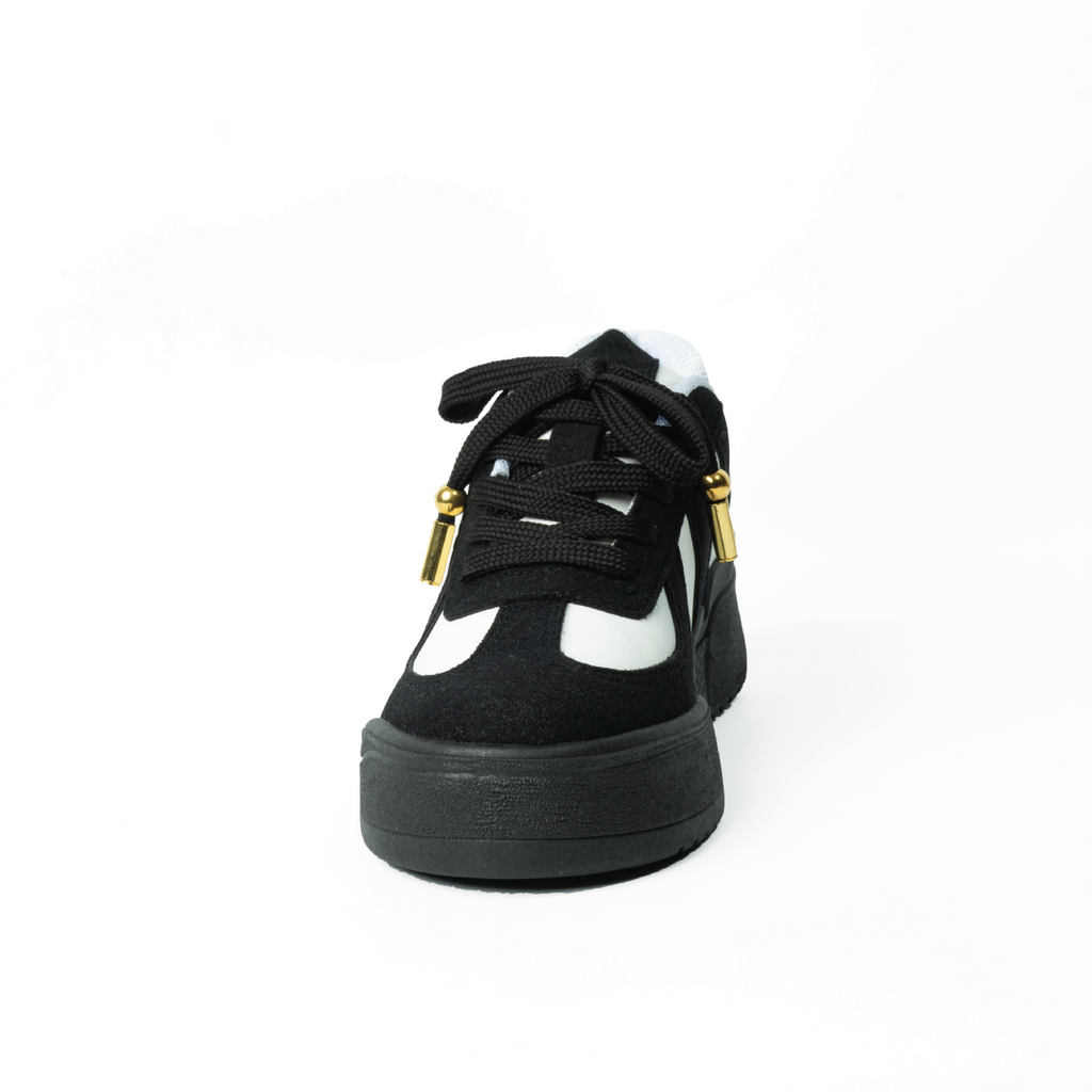 Deportivo Dama 1062 Negro por Blanco
