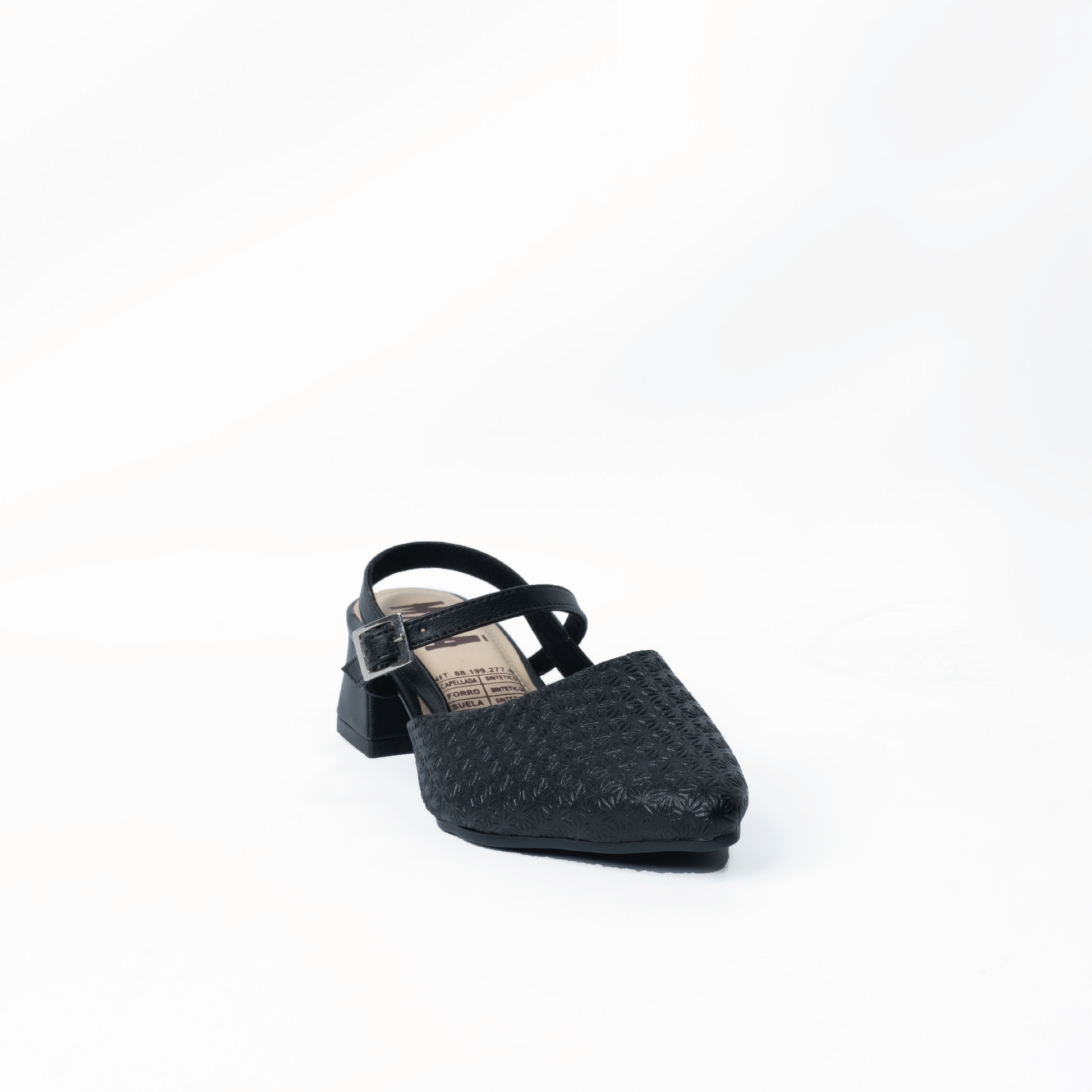 Sandalia Tacon 24124 Negro