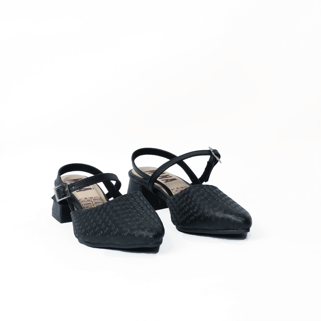 Sandalia Tacon 24124 Negro