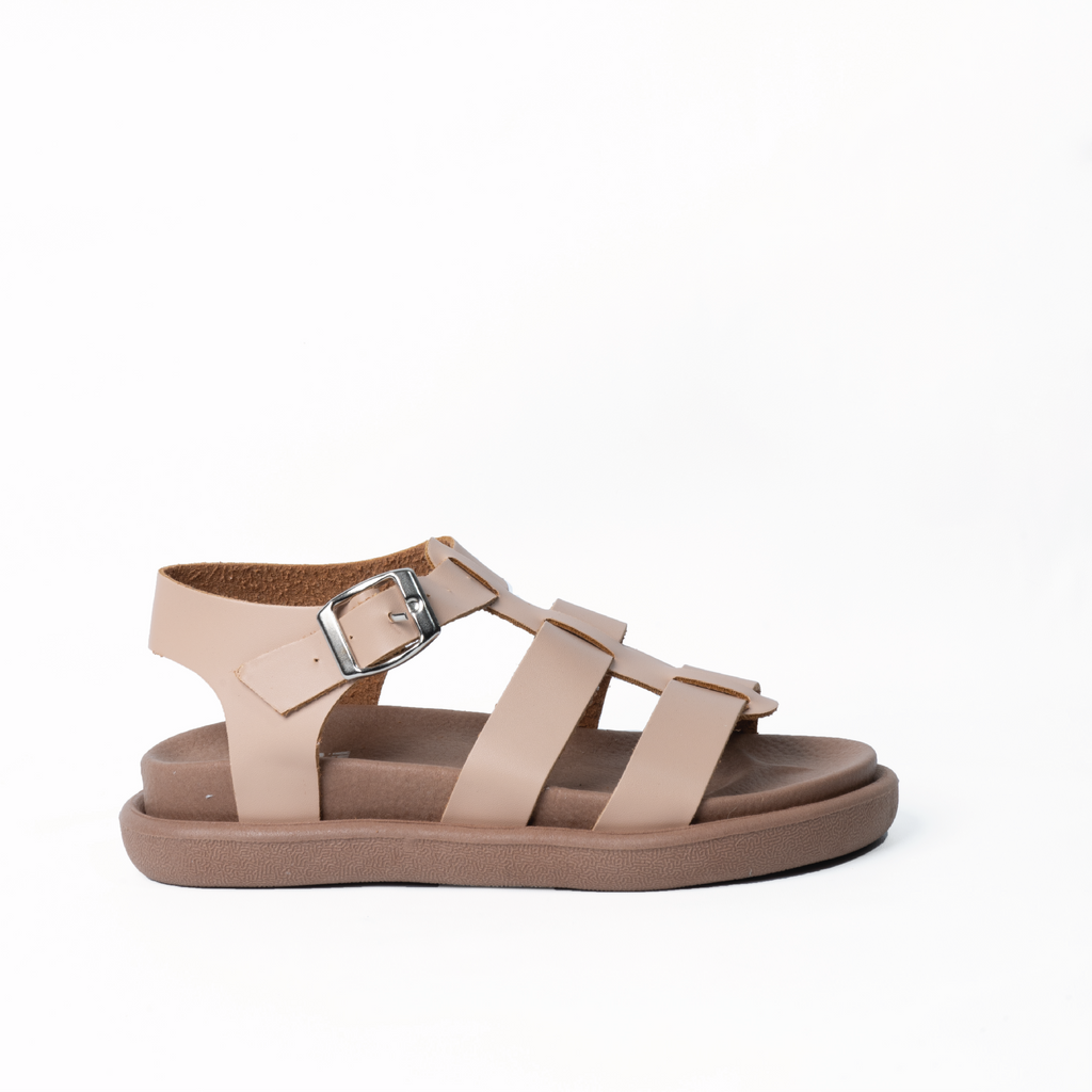 Sandalia Franciscana Tipo Cuero 2146CG Nude