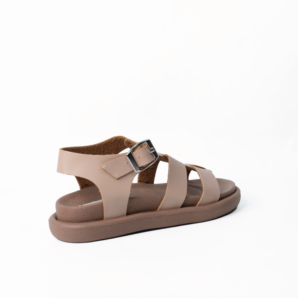 Sandalia Franciscana Tipo Cuero 2146CG Nude