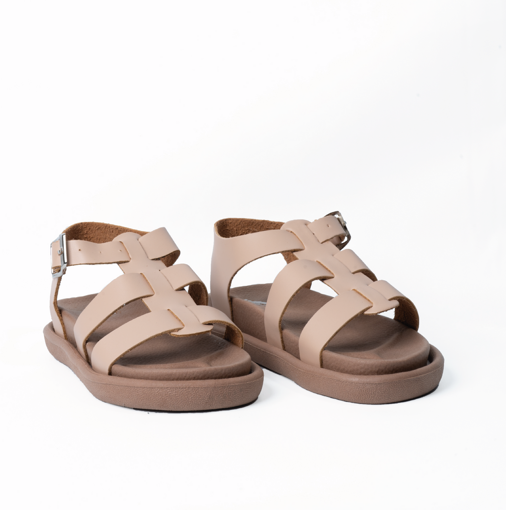 Sandalia Franciscana Tipo Cuero 2146CG Nude