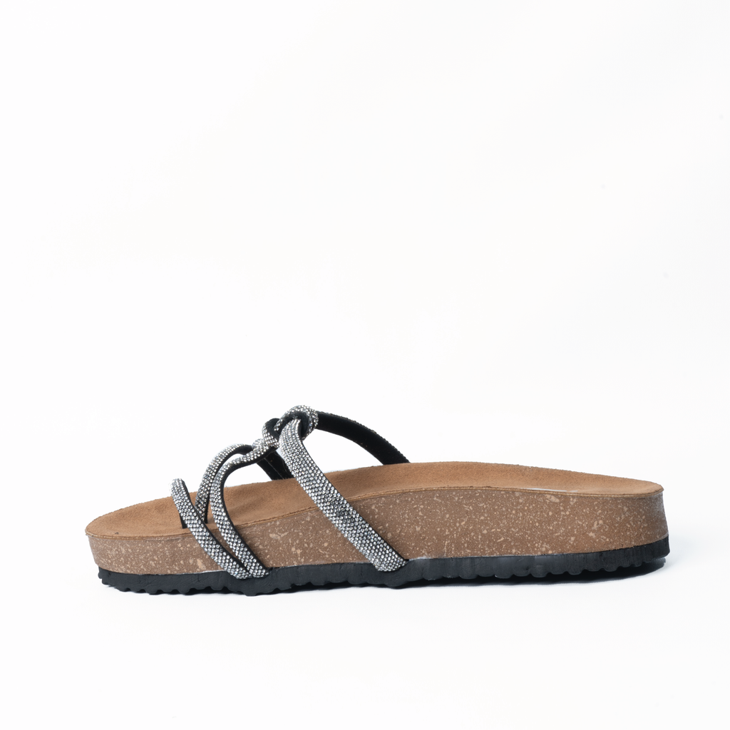 Sandalia Capellada Nudo 2423CG Negro