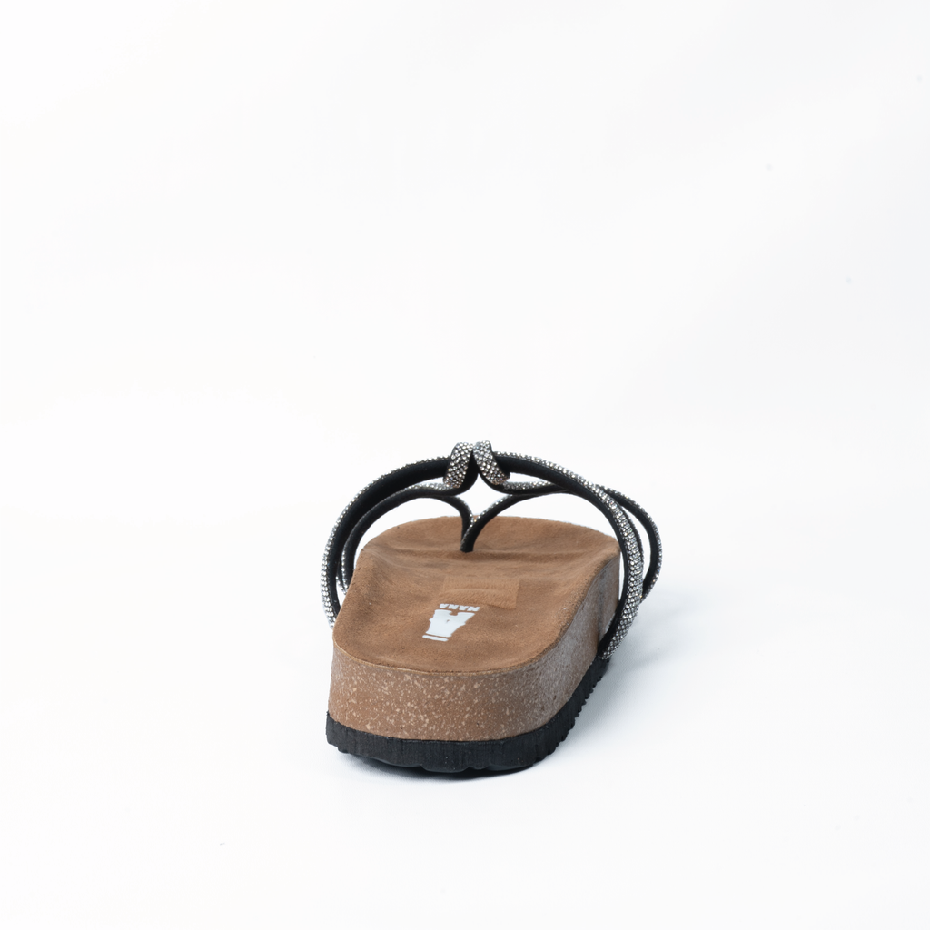 Sandalia Capellada Nudo 2423CG Negro