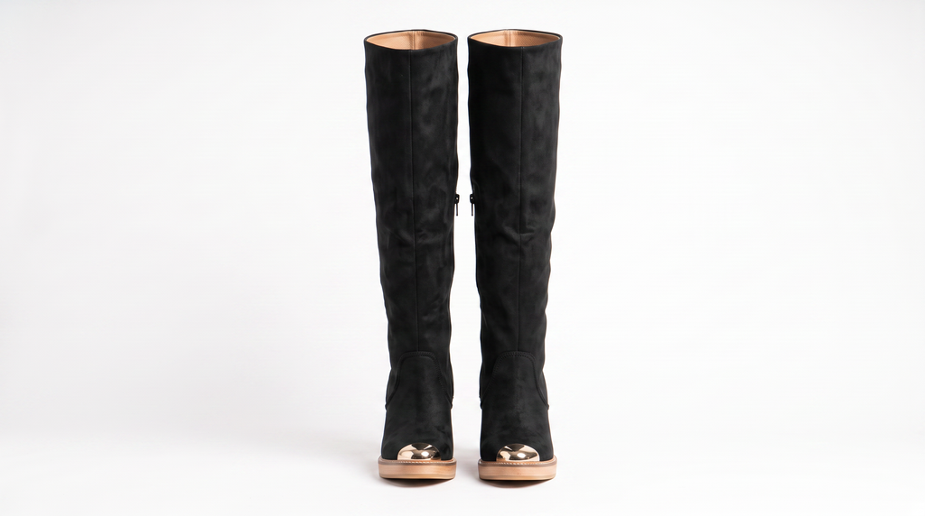 Bota Gamuza 063B Negro