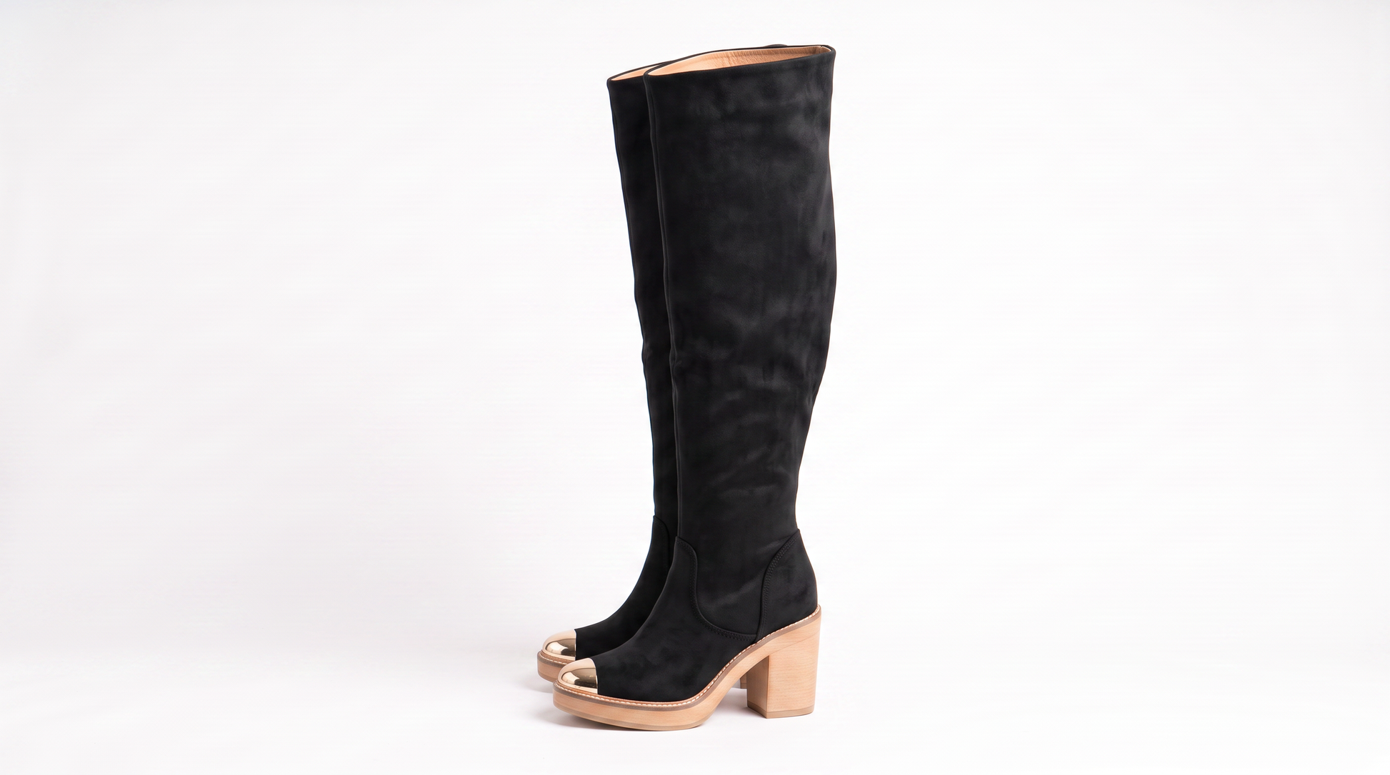 Bota Gamuza 063B Negro