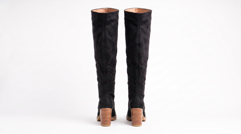 Bota Gamuza 063B Negro