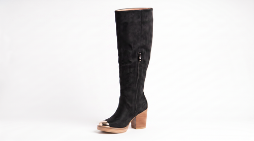 Bota Gamuza 063B Negro