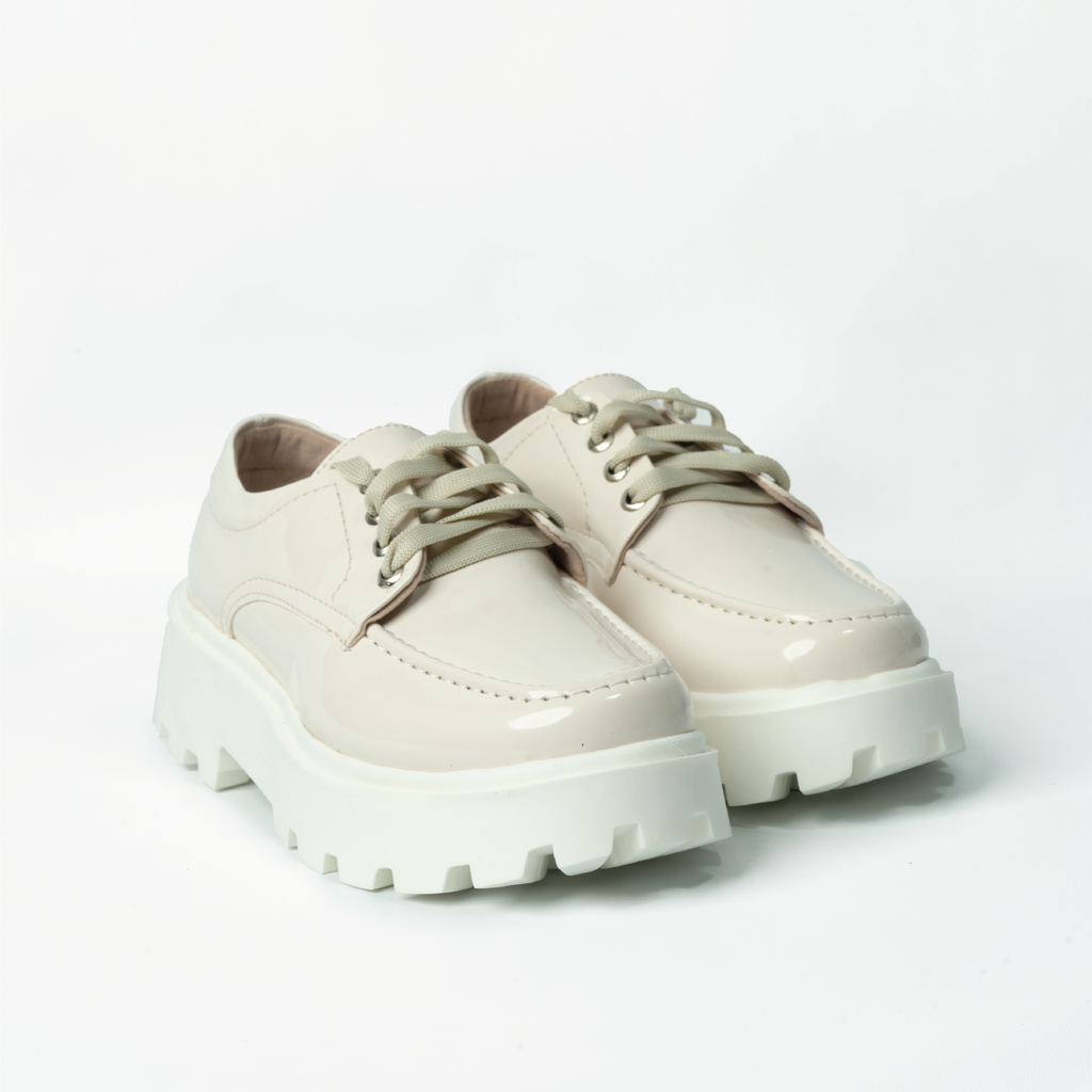 Zapato Mocasin Dama FBS23 Beige