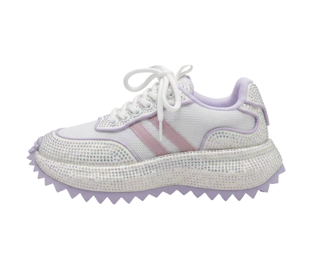 Deportivo Dama J883CL Blanco x Lila