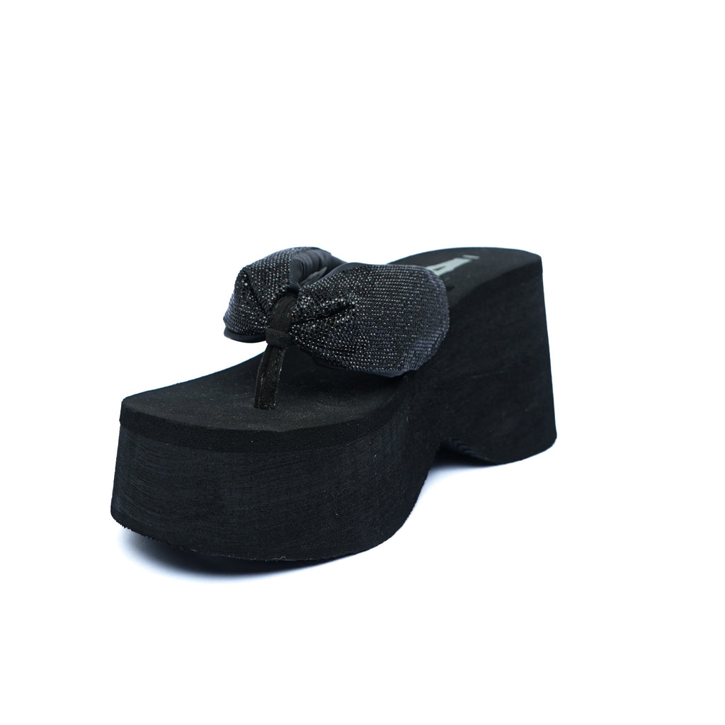 Sandalia Plataforma Espuma Negro