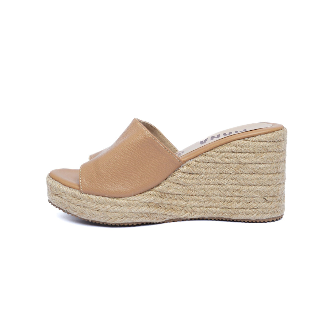Sandalia Plataforma en Yute A810 Amaretto