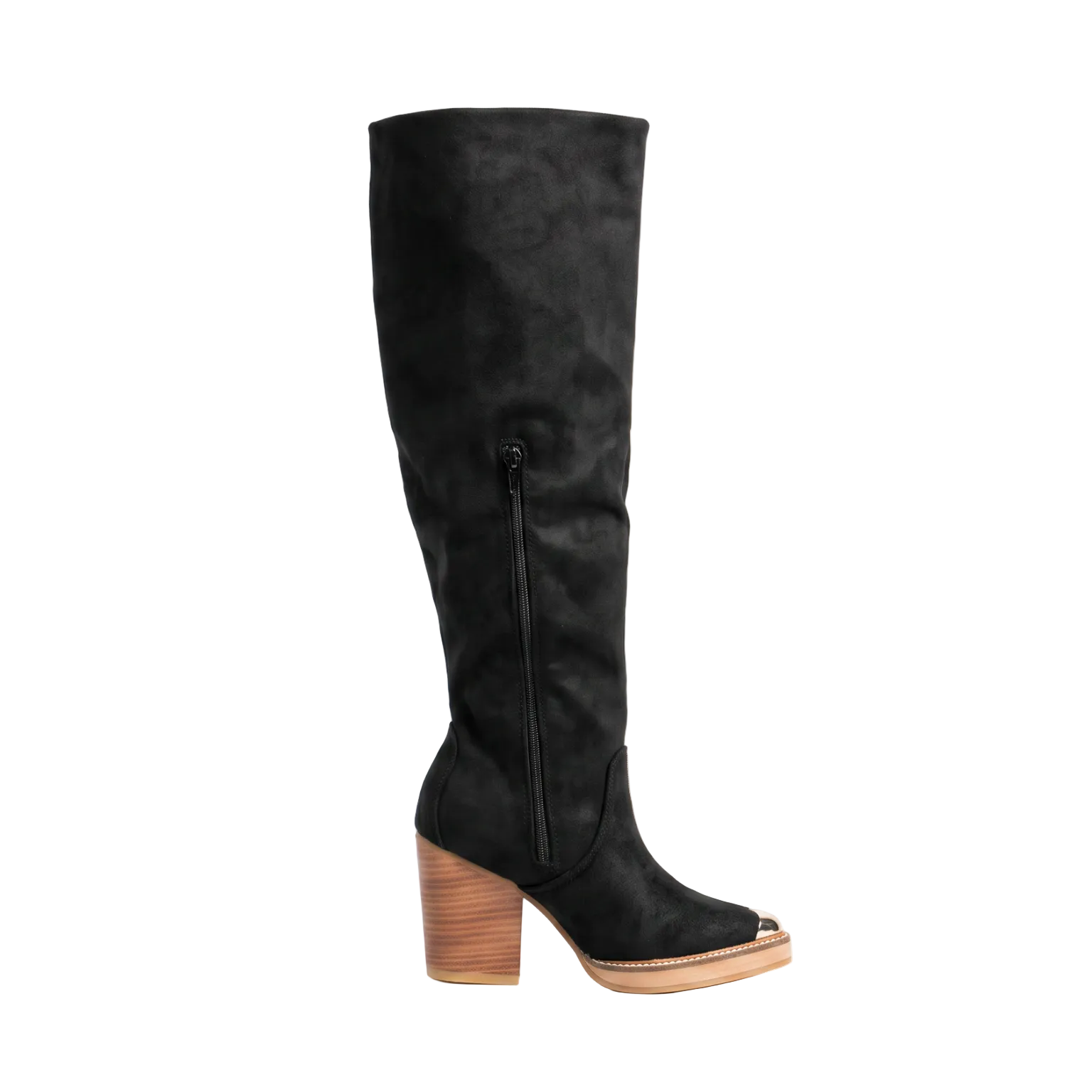 Bota Gamuza 063B Negro